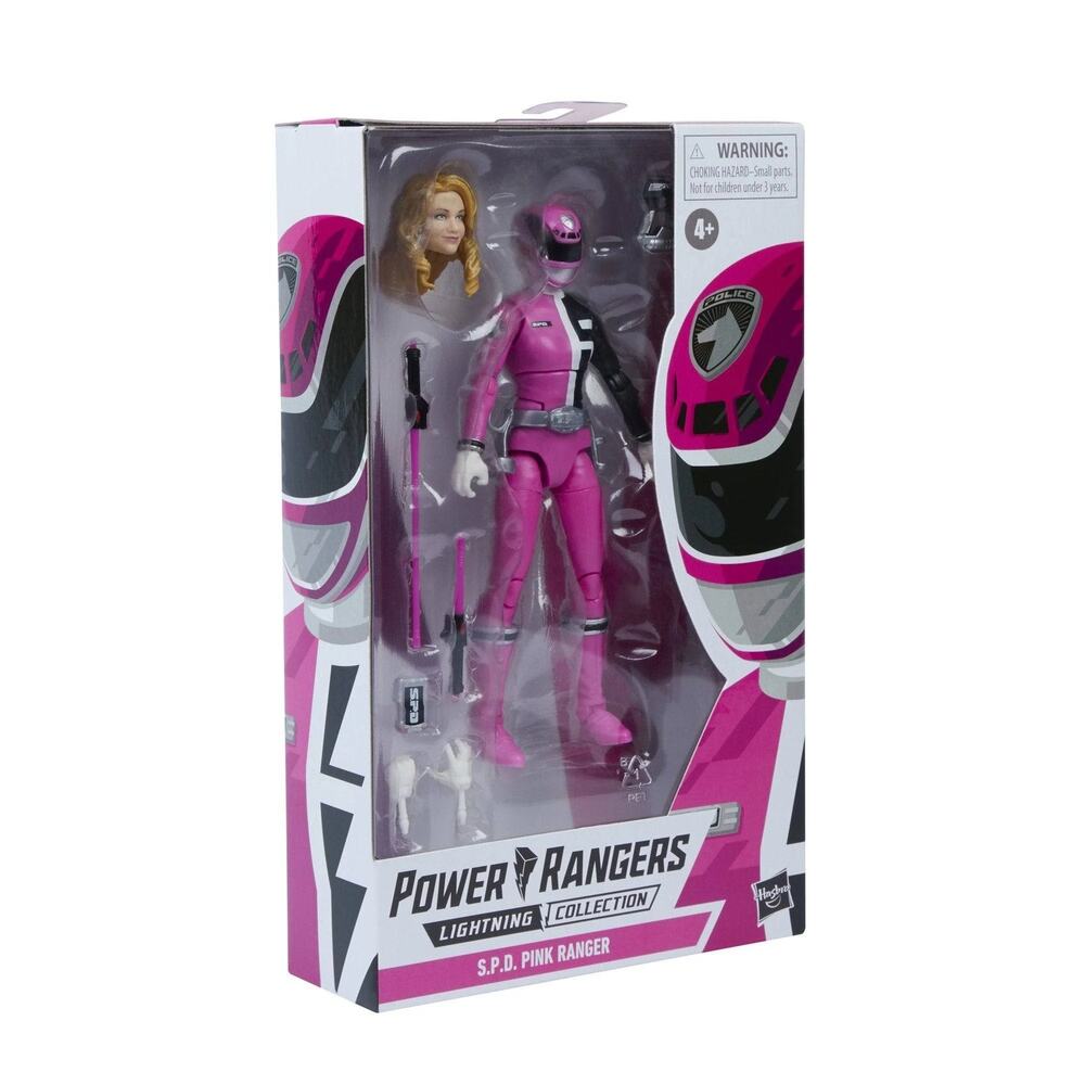 Hasbro 2020 Pink Power Rangers Lightning Collection S.P.D. Action Figure